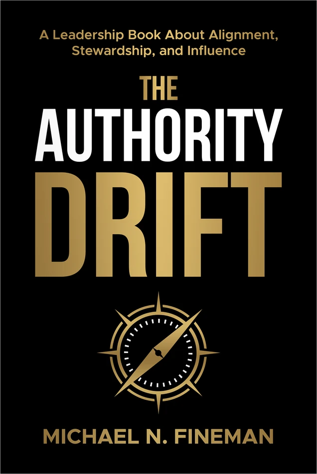 The Authority Drift, in front of two forthcoming parables, The Man With the Wooden Mouth and Connect the Dots